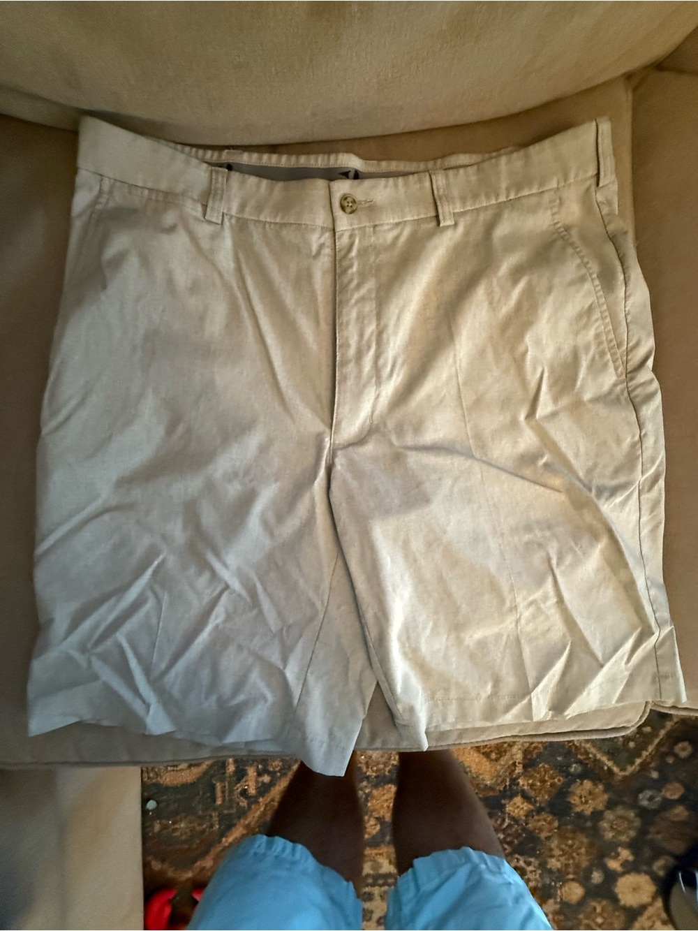 Grand Slam Khaki/Tan Athletic Shorts
